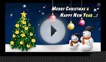 Snowman and Christmas Tree Greeting Card DEMO