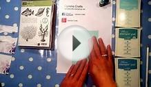 Stampin up! Birthday card! Case your own ideas!!